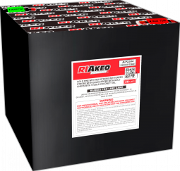 RIAKEO GOLD PINE CHRYSANTHEMUM AND STROBE  49 SHOTS (30 SEC) -CASE 2/1 (PROFESSIONAL USE ONLY)